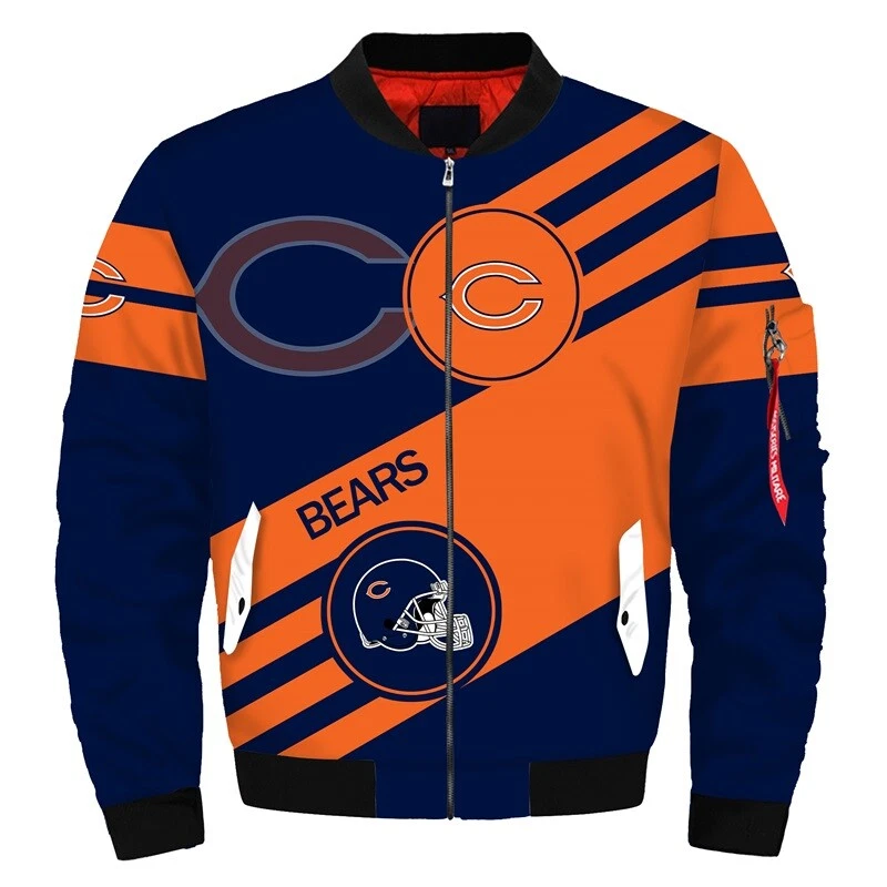 Chicago Bears Men's Flight Bomber Jacket