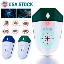 Ultrasonic Pest Repellent Electronic Rodent Repeller Mouse Mice Rat Deterrent