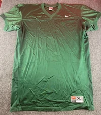 Nike Mens XL Green Football Practice Jersey Mesh New Witjout Tags