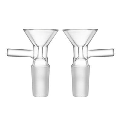 18 mm Glasschale für Tabakpfeifen, 2 Stück