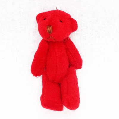LONDON TEDDY BEARS NEU - Rote Teddybären - klein süß und kuschelig - Geschenk Geschenk Geburtstag Weihnachten