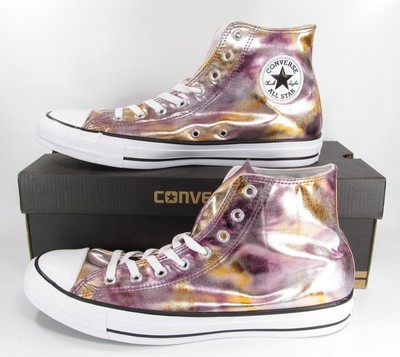 converse pink gold