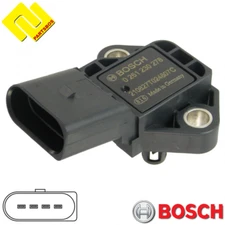 BOSCH 0261230278 INTAKE MANIFOLD PRESSURE SENSOR MAP 0261230279 ,038906051K