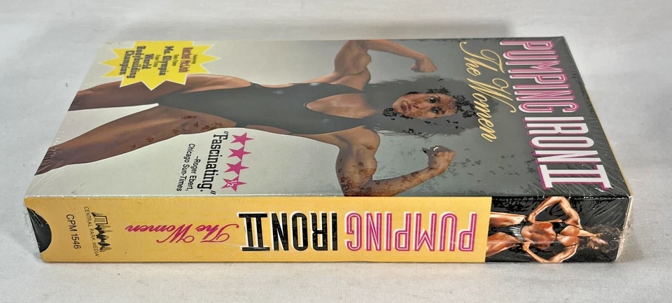 Pumping Iron II The Women Sealed VHS Body Building Video Tape Rachel McLish 1996 Foto 4 de 4
