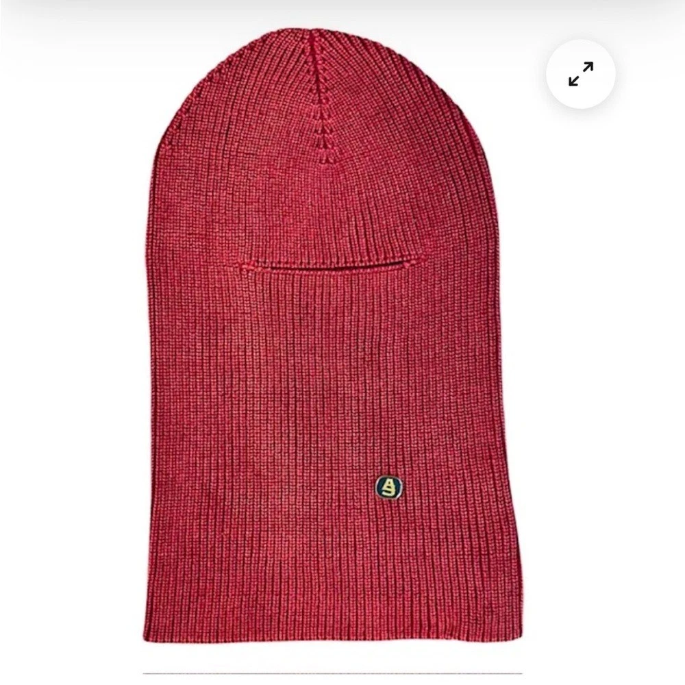 Alphastyle Knit Balaclava Red Knit Beanie 100% Cotton