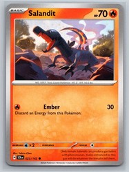 Salandit 023/142 Scarlet & Violet - Stellar Crown Common