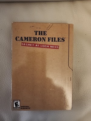 The Cameron Files: Secret at Loch Ness (PC, 2002) New Sealed in Retail Box.