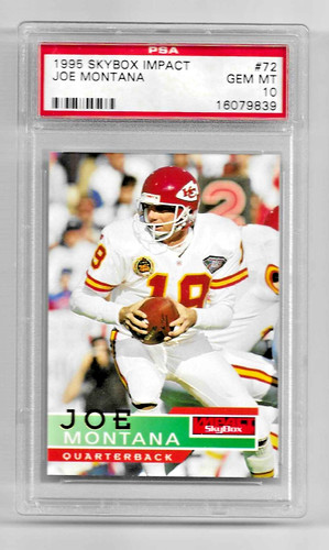 1995 Joe Montana #72