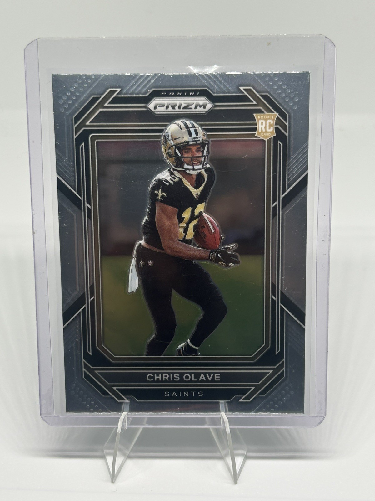 2022 Panini Prizm Chris Olave Silver Rookie New Orleans Saints RC #310 Buckeyes