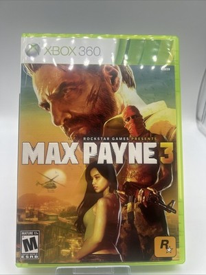 Max Payne 3 (Microsoft Xbox 360 2012) Complete + Tested Mint CIB