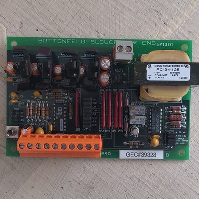 Battenfeld Gloucester EP1301 GEC#39328 Panel Mount 115V Double-Sided PCB