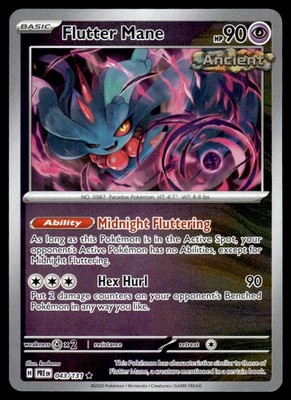 2025 Scarlet & Violet Series - Prismatic Evolutions Flutter Mane Stage