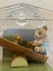 Sylvanian Families Carry Case House Seesaw Baby Strip Cat B-03 NIB 2004 (JAPAN) — photo 2