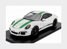Schuco 450046900 Porsche - 911 991 R Coupe 2016 - White Green - 1/12
