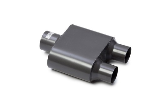 Performance 1-Chamber Muffler Dual Exhaust Kit Chrome Tips Ford F150 F250 95-97 - Picture 2 of 4