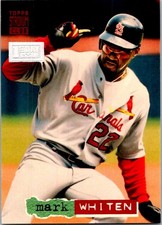 1994 Stadium Club #37 Mark Whiten First Day Issue baseball card 5MMMM