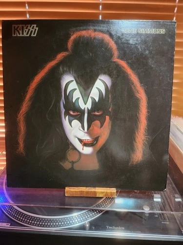 Kiss, Gene Simmons,  1978 1st Casablanca, NBLP-7120, W/Poster, VG+/VG+