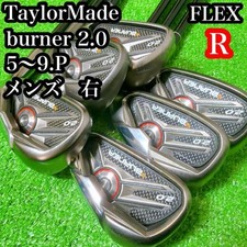 TaylorMade Burner 2.0 Irons 5-9,Pw 6Clubs /Genuine carbon/Flex:Regular