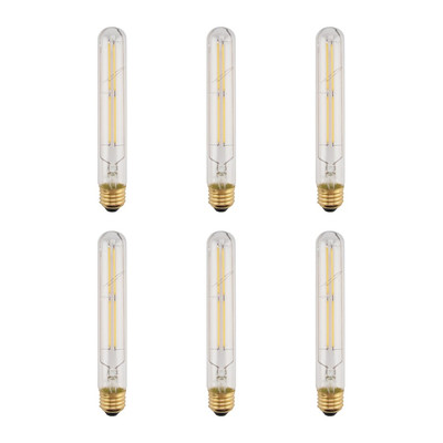 Elitco Lighting 8W 3000K LED T10 Bulb/900 Lumens - T10LED201-6PK