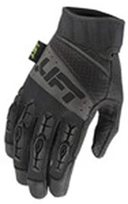 LIFT GTA-17KKM Tacker Gloves, Black/Black, Genuine Leather Anti-Vibe, Pair, Med.