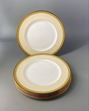 Wedgwood Golden Bird Set Of Six 27cm Dinner Plates - 1st Quality