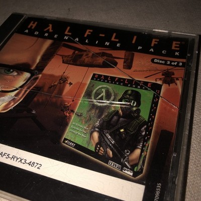 Half-Life Adrenaline Pack (PC, 1999) Disc 3 Only