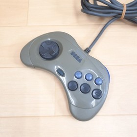 SEGA SATURN CONSOLE Japan Gray bundle with 2 controllers & 8 games tested NTSC-J