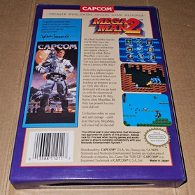 NES Mega Man 2 CIB Complete In Box Nintendo Entertainment System Capcom Oval