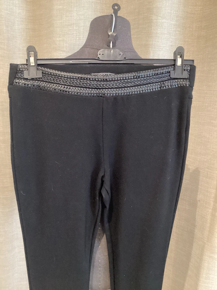 Très Beau Pantalon Legging Noir Redial 40 Tbe Authentique  - Photo 2/4