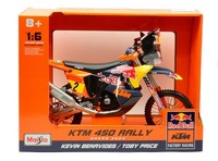 Maisto 1/6 Motorrad Ktm 450 Toby Price Dakar Rally 2024 Statisches Modell Die...