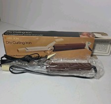 Vintage NOS Perfection 1/2 Dry Curling Hair Iron New In Box