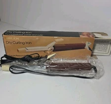 Vintage NOS Perfection 1/2” Dry Curling Hair Iron New In Box