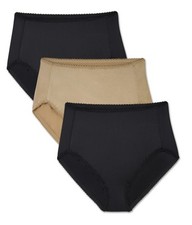 New Vanity Fair Light Control Smoothing Undershapers Hi-Cut 3 Pk Panties 4XL/11