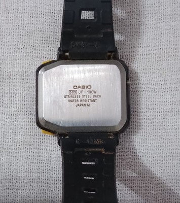 CASIO PULSE CHECK 509 JP-100W WRISTWATCH WATCH UNTESTED FOR PARTS