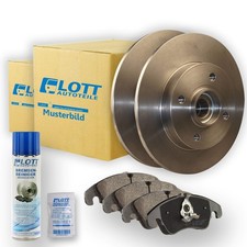 2 Bremsscheiben Ø282mm + Beläge Set vorne VW T4 Transporter Bus Kasten + BR