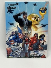 2022 Fleer Ultra Marvel Avengers #SO-7 U.S. Avengers Earth's Mightiest Spin-Offs