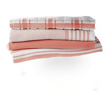 4PC Kitchen Towel Set 100 Cotton Dish Towels 17 x 28 Absorbent Tea Bar Towels