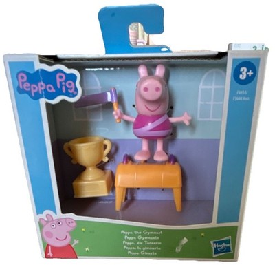 Hasbro Peppa Pig Gymnast Playset with Trophy & Gymnastics Apparatus, 3+ Years