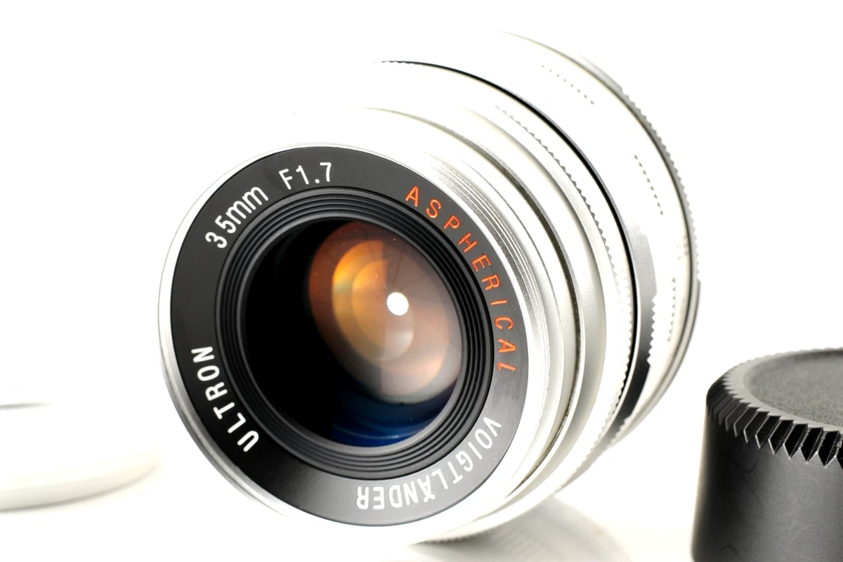 Voigtländer Camera Lenses 35mm Focal f/1.7 Maximum Aperture for