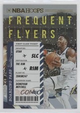 2020-21 Panini NBA Hoops Frequent Flyers Holo Winter Donovan Mitchell #8 0u46