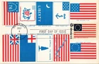 Dr Jim Stamps First Day Issue Card 6c First Stars and Stripes 1777 Flag