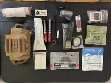 Large Rapid Deployment IFAK – Medic Kit w/ Quikclot, Hyfin (TQ NOT included)