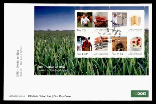 DR WHO 2015 IRELAND FDC FOOD ISLAND S/S M77269