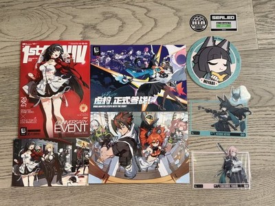 Zenless Zone Zero x 1st Year Anniversary Pop Up Merch Post Card Acrylic Card ZZZ