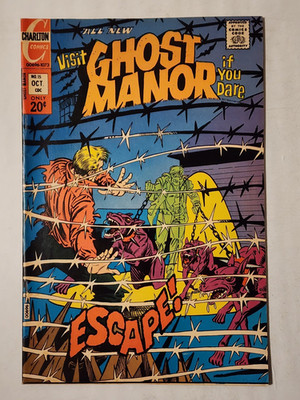Ghost Manor #15 1973 Charlton Comics Steve Ditko Cover Double Occupancy