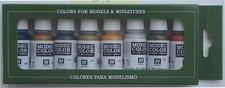 Vallejo - Model Color Effects Metallic Colors Set  Modeling Acrylic Paints ...