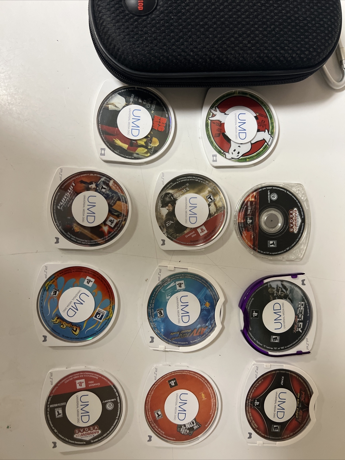 psp game lot of 9 2 movies and gamestop case | eBay