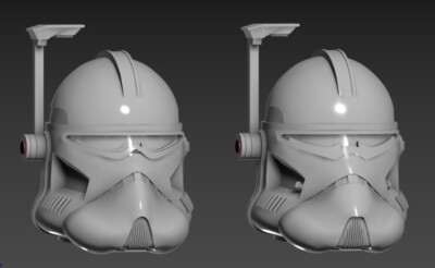 Wolffe Helmet Realistic Style 1/12 star wars black series 