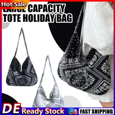 ETHNISCHE SCHLAGSCHULTER SCHULTER BAG Slouchy Einkaufstasche Retro Hobo -Tasche 