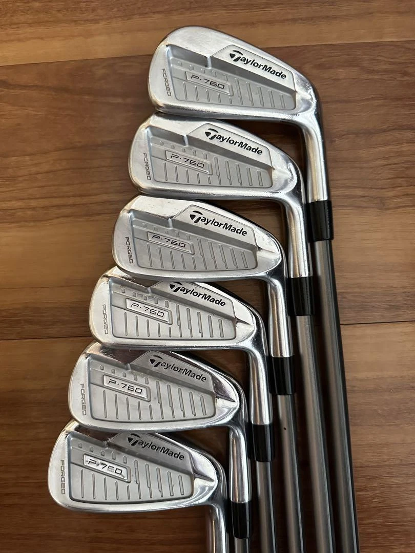 Nice! TaylorMade P760 Iron SET #5-pw 6pcs Graphite OTi100 Flex